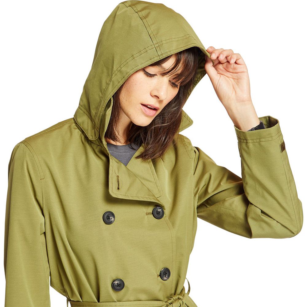 Geci Timberland Dama Masline Verzi - Classic Waterproof Trench - Romania - BDVGQC580